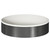 Helix Gunmetal Grey 360mm x 360mm Round Countertop Basin Left Hand View thumbnail