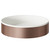 Helix Brushed Bronze 360mm x 360mm Round Countertop Basin Left Hand View thumbnail