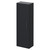 Avant Satin Anthracite 400mm x 1200mm Wall Mounted Single Door Storage Unit Right Hand View