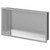 Recess Chrome 300mm x 600mm Metal Niche Right Hand View thumbnail