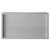 Recess Chrome 300mm x 600mm Metal Niche Front View thumbnail