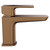 Aero Brushed Bronze Mini Mono Basin Mixer Tap Side on View thumbnail