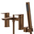 Aero Brushed Bronze Bath Shower Mixer Tap with Shower Kit thumbnail