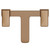 Aero Brushed Bronze Bath Filler Tap Top Viewed from Above thumbnail