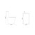 Vela 450 Gloss White 800mm 2 Drawer Vanity Unit and Jubilee Toilet Suite with Leni Basin Dimensions Side thumbnail