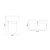 Vela 460 Satin White 1350mm 2 Drawer Vanity Unit and Toilet Suite with Fina Basin Dimensions Top thumbnail
