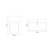 Montego Graphite Grey 1100mm Wall Mounted Vanity Unit and Toilet Suite with Rimini Basin Dimensions Top thumbnail