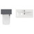 Montego Graphite Grey 1300mm Wall Mounted Vanity Unit and Toilet Suite with Glide Basin Top View thumbnail