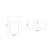 Montego Graphite Grey 1300mm Wall Mounted Vanity Unit and Toilet Suite with Glide Basin Dimensions Top thumbnail