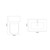 Montego Autumn Oak 1100mm Vanity Unit and Toilet Suite with Arc Basin Dimensions Top thumbnail