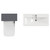 Montego Graphite Grey 1300mm Vanity Unit and Toilet Suite with Glide Basin Top View thumbnail