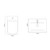 Montego Autumn Oak 500mm Wall Mounted 2 Drawer Vanity Unit and Kingston Toilet Suite with Glide Basin Dimensions Top thumbnail