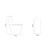 Montego Satin White 500mm 2 Door 1 Drawer Vanity Unit and Kingston Toilet Suite with Rimini Basin Dimensions Side thumbnail