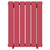 Hudson Horizontal Double Panel Radiator - Custom Colours - Front View thumbnail