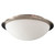 Forum Spa Opie Satin Nickel LED Bathroom Glass Dome Flush Ceiling Light - SPA-41694-SNIC thumbnail