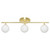 Forum Spa Toronto Satin Brass Bathroom Spotlight - SPA-41028-SBRS thumbnail