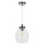 Forum Spa Bryn Chrome Clear Glass Bathroom Ceiling Pendant - SPA-41223-CHR thumbnail