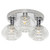Forum Spa Vancouver Chrome 3 Light Bathroom Ceiling Light - SPA-41159-CHR thumbnail