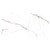 Pamena Polished White 60cm x 120cm Porcelain Wall and Floor Tile Swatch 3 thumbnail