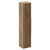 Helix Fluted Tobacco Oak 300mm x 1430mm Wall Mounted 1 Door Tall Unit Left Hand View thumbnail