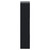 Helix Fluted Satin Anthracite 300mm x 1430mm Wall Mounted 1 Door Tall Unit View from Front thumbnail