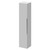 Helix Fluted Satin White 300mm x 1430mm Wall Mounted 1 Door Tall Unit Right Hand View thumbnail