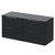 Helix 460 Fluted Satin Anthracite 1200mm Wall Mounted 4 Drawer Vanity Unit for Countertop Basins Right Hand View thumbnail
