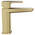 Aero Brushed Brass Mono Basin Mixer Tap Side View thumbnail