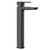 Aero Gunmetal Grey High Rise Basin Mixer Tap Left Hand View thumbnail
