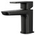 Aero Gunmetal Grey Mini Mono Basin Mixer Tap Right Hand View thumbnail