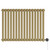 Sinclair Colore Brushed Brass 600mm x 795mm Horizontal Wifi Thermostatic Single Panel Electric Radiator thumbnail
