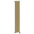 Sinclair Colore Brushed Brass 1800mm x 395mm Vertical Wifi Thermostatic Single Panel Electric Radiator thumbnail