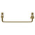 Milton Colore Brushed Brass 800mm x 500mm Curved Wifi Thermostatic Electric Heated Towel Rail thumbnail