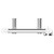 Pizarro Chrome 1800mm x 300mm Straight Wifi Thermostatic Electric Heated Towel Rail thumbnail