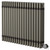 Colosseum Raw Metal 600mm x 821mm Horizontal Wifi Thermostatic Electric Triple Column Radiator thumbnail