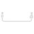 Milton White 1200mm x 500mm Curved Wifi Thermostatic Electric Heated Towel Rail thumbnail