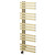 Holden Colore Brushed Brass 1200mm x 500mm Designer Wifi Thermostatic Electric Heated Towel Rail thumbnail