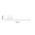Holden White 800mm x 500mm Designer Wifi Thermostatic Electric Heated Towel Rail thumbnail