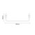Darby White 850mm x 500mm Curved Wifi Thermostatic Electric Heated Towel Rail thumbnail