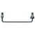 Darby Anthracite 850mm x 500mm Curved Wifi Thermostatic Electric Heated Towel Rail thumbnail