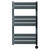 Darby Anthracite 850mm x 500mm Curved Wifi Thermostatic Electric Heated Towel Rail thumbnail