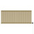 Sinclair Colore Brushed Brass 600mm x 1395mm Horizontal Wifi Thermostatic Single Panel Electric Radiator thumbnail