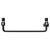 Milton Colore Matt Black 1500mm x 500mm Curved Wifi Thermostatic Electric Heated Towel Rail thumbnail