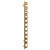 Milton Colore Brushed Brass 1500mm x 500mm Curved Wifi Thermostatic Electric Heated Towel Rail thumbnail