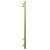 Galileo Colore Brushed Brass 1200mm x 490mm Square Wifi Thermostatic Electric Heated Towel Rail thumbnail
