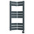 Miller Anthracite 850mm x 300mm Incorner Wifi Thermostatic Electric Heated Towel Rail thumbnail