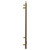 Pizarro Colore Brushed Brass 1000mm x 500mm Straight Wifi Thermostatic Electric Heated Towel Rail thumbnail