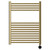 Pizarro Colore Brushed Brass 800mm x 600mm Straight Wifi Thermostatic Electric Heated Towel Rail thumbnail