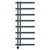 Anderson Anthracite 1150mm x 500mm Designer Wifi Thermostatic Electric Heated Towel Rail thumbnail