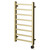 Blaine Colore Brushed Brass 800mm x 500mm Straight Wifi Thermostatic Electric Heated Towel Rail thumbnail